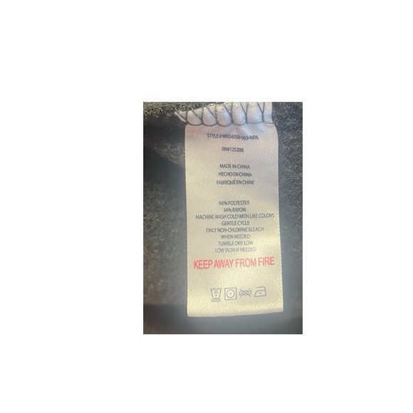 Rae‎ Dunn Coffee Cropped Hooded Sweater - Picture 4 of 5